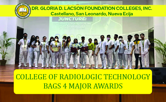 Radiologic Technology Department Bags 4 Major Awards