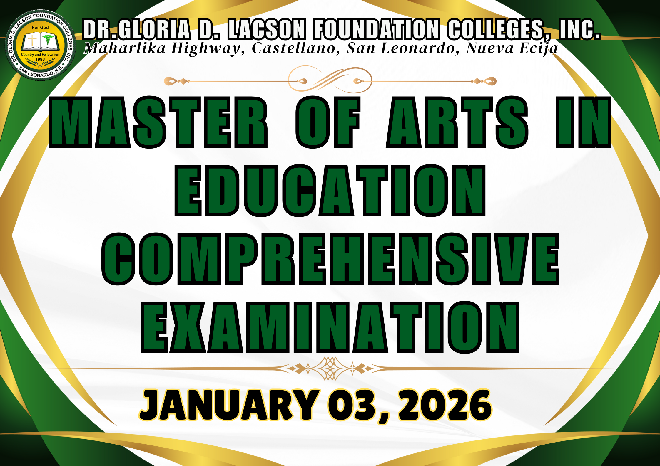 IN PHOTOS| COMPREHENSIVE EXAMINATION FOR THE MAED AND PhD STUDENTS