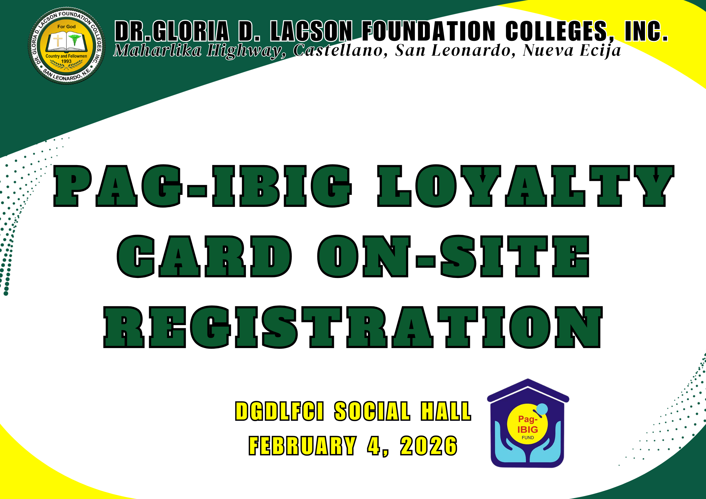 <strong>IN PHOTOS | ON SITE PAG-IBIG LOYALTY CARD REGISTRATION</strong><strong>(February 04, 2026)</strong>