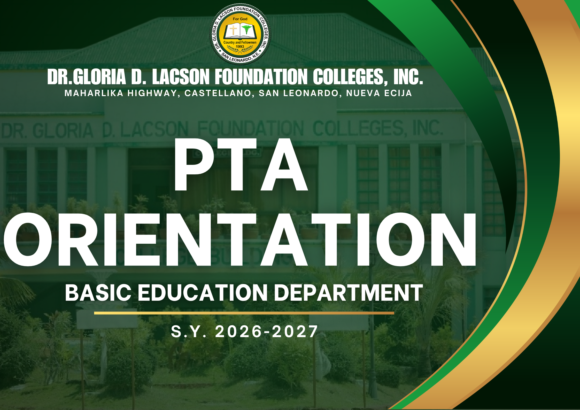 <strong>📸</strong><strong> IN PHOTOS | BASIC EDUCATION DEPARTMENT FIRST PTA ORIENTATION 2026</strong>